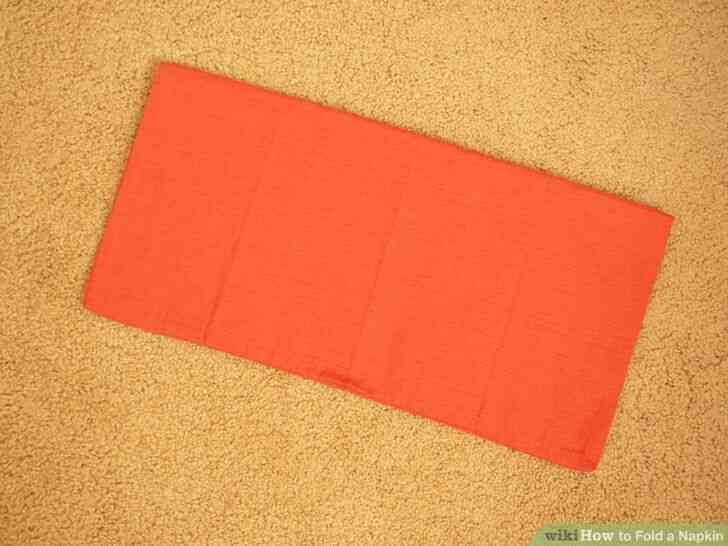 Image intitulée Plier une Serviette de table à l